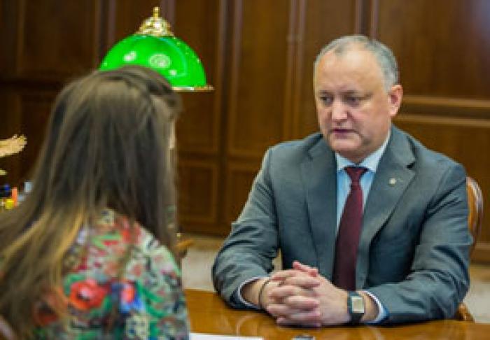 PREŞEDINTELE IGOR DODON CONSIDERĂ CĂ MOLDOVA TREBUIE SĂ ŢINĂ CONT DE EXPERIENŢA AUSTRIEI ÎN APLICAREA PRINCIPIULUI NEUTRALITĂŢII PERMANENTE