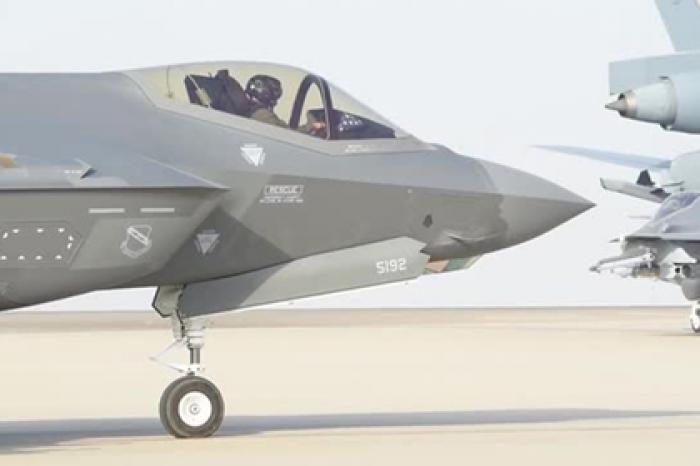 F-35A в «режиме зверя» заметили вблизи Ирана