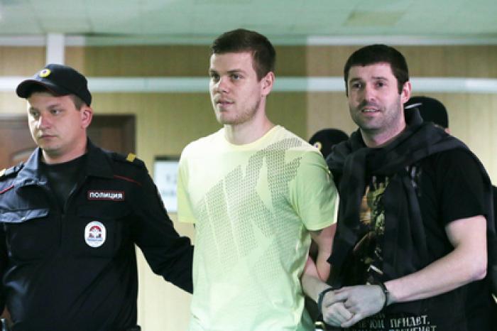Кокорин из зала суда отреагировал на чемпионство «Зенита»