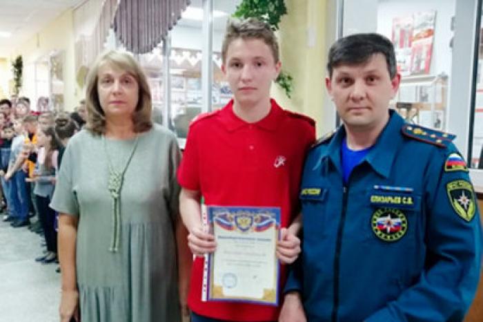 Красноярский школьник спас тонущую девочку