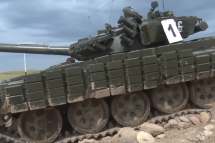 Появилось видео езды американских кадетов на Т-64