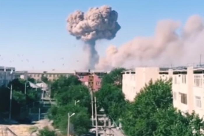 На взорвавшемся складе в Казахстане хранили советское оружие