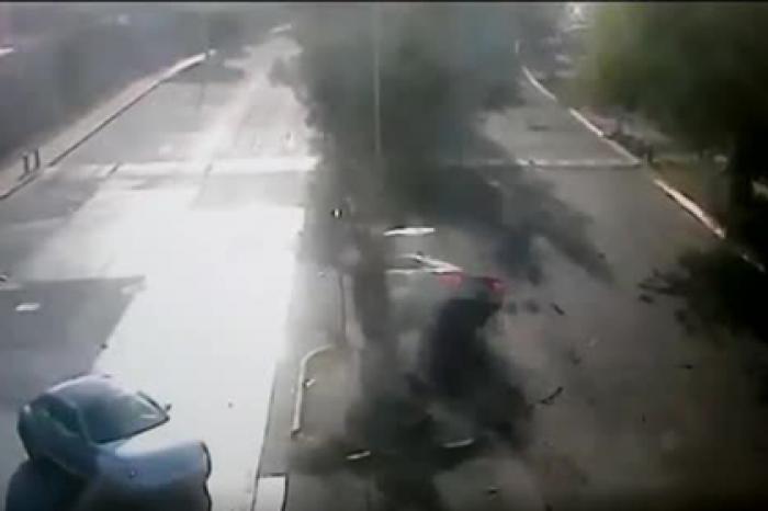 Появилось видео смертельного ДТП с участием футболиста «Севильи»