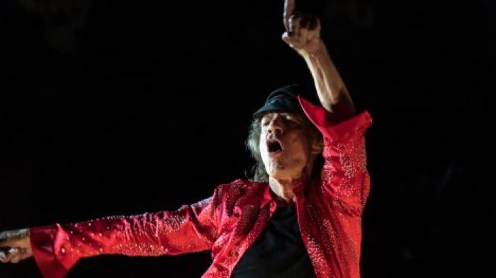 The Rolling Stones впервые выступили после операции Мика Джаггера
