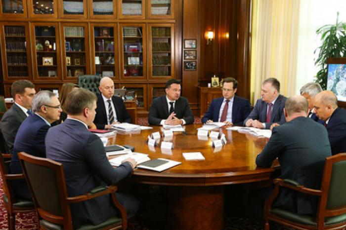 Воробьев пообщался с руководителями правоохранительных органов