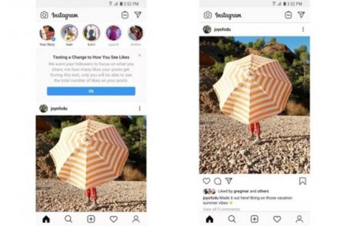Instagram массово отключает счетчик лайков
