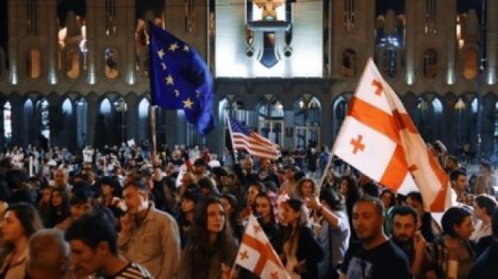 В Тбилиси провели рок-концерт против "российской оккупации"