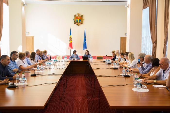 Premierul Maia Sandu, în dialog cu diaspora: „Strategia acestui Guvern este să îmbunătățească sistemul investițional”