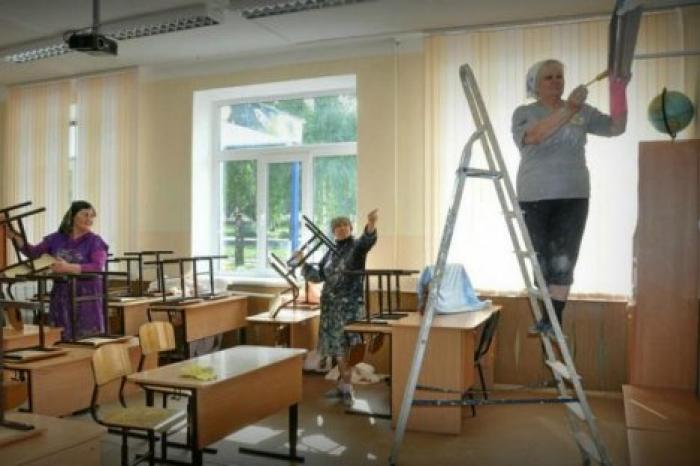 Ремонт в столичном лицее имени Георгия Менюка завершат к 1 сентября