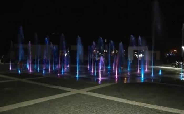 В Кишиневе состоялось открытие музыкального фонтана в парке "Долина роз"