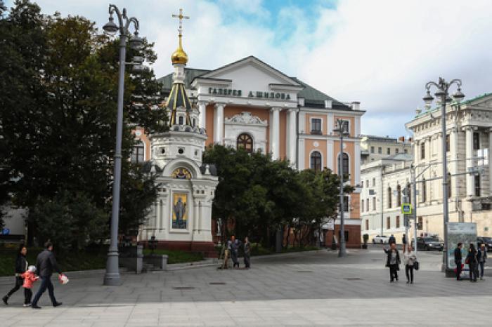 В Москве хулиган перерисовал картину стоимостью в миллионы рублей