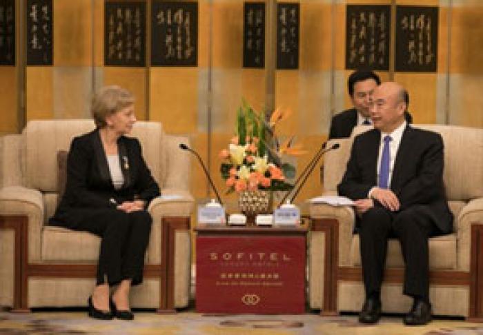 AUTORITĂŢILE DIN SHANGHAI SUNT INTERESATE DE APROFUNDAREA COOPERĂRII CU MOLDOVA