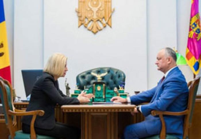 IGOR DODON PROPUNE SCUTIREA DE TAXE VAMALE A MATERIALELOR IMPORTATE PENTRU CONSTRUCŢIA UNUI STADION LA COMRAT
