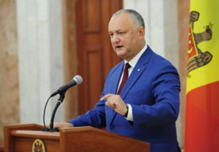 ​PREŞEDINTELE IGOR DODON S-A PRONUNŢAT ÎN SUSŢINEREA INTEGRITĂŢII TERITORIALE A UCRAINEI