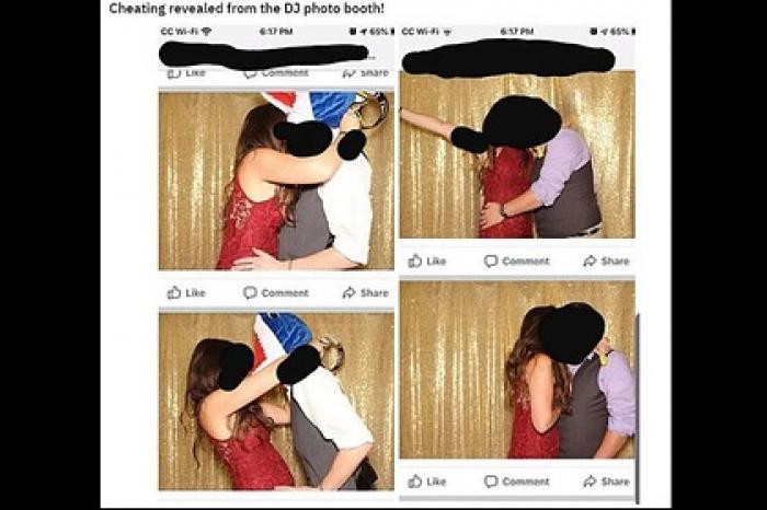 Девушку раскритиковали за измену с женатым в свадебной фотобудке