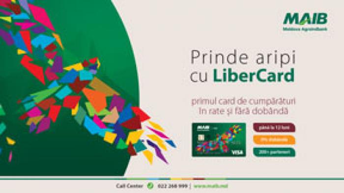 SIMTE LIBERTATEA SĂ CUMPERI CE DOREȘTI ŞI CÂND DOREȘTI CU LIBERCARD