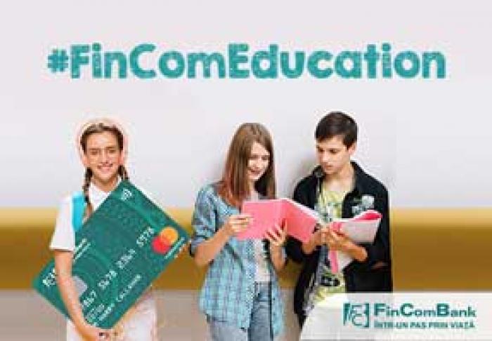 ​FinComBank lansează campania națională #FinComEducation pentru elevi