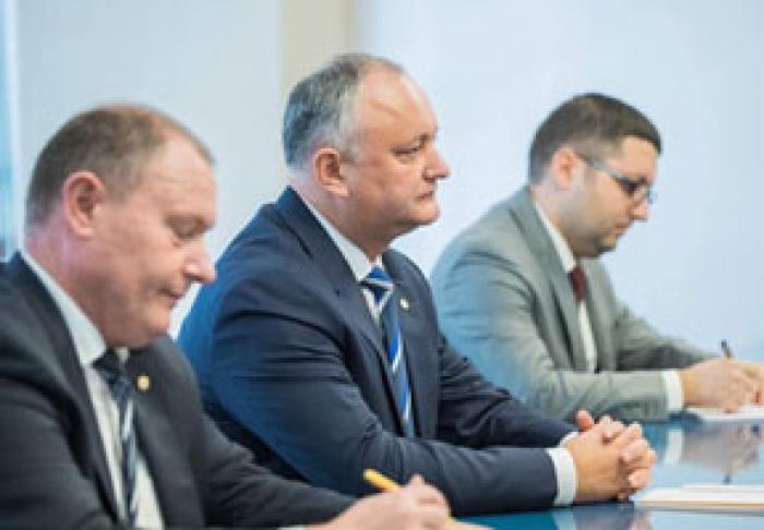 PREŞEDINTELE IGOR DODON: MOLDOVA TREBUIE SĂ MEARGĂ PE CALEA IMPLEMENTĂRII REFORMELOR EUROPENE