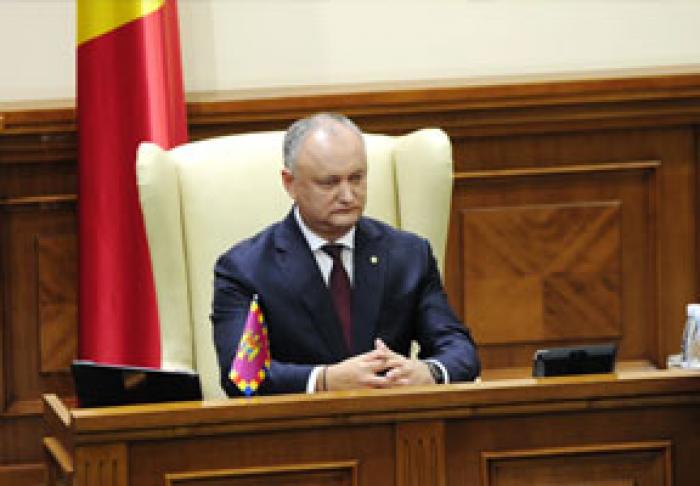 PREŞEDINTELE IGOR DODON NU EXCLUDE POSIBILITATEA DEMISIEI GUVERNULUI ŞI ALEGERILE PARLAMENTARE ANTICIPATE