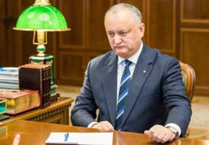 PREŞEDINTELE IGOR DODON VA SUSŢINE GUVERNUL, DACĂ ACŢIUNILE ACESTUIA NU VOR DEPĂŞI NORMELE CONSTITUŢIONALE