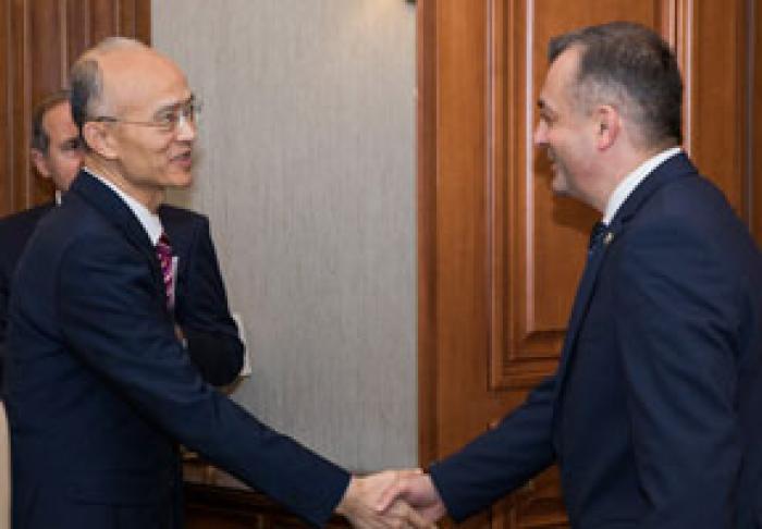 PRIM-MINISTRUL ION CHICU A REMARCAT INTERESUL MOLDOVEI DE A EXTINDE COOPERAREA CU CHINA