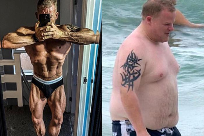 Страдающий ожирением фотограф похудел на 51 килограмм и стал культуристом