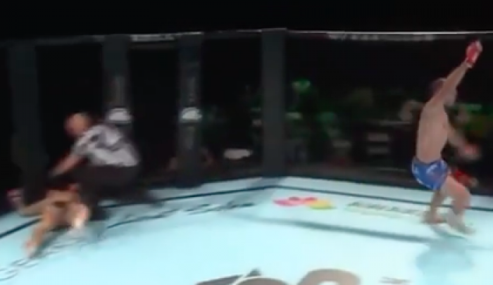 Ветерана UFC нокаутировали ударом «раскат грома»