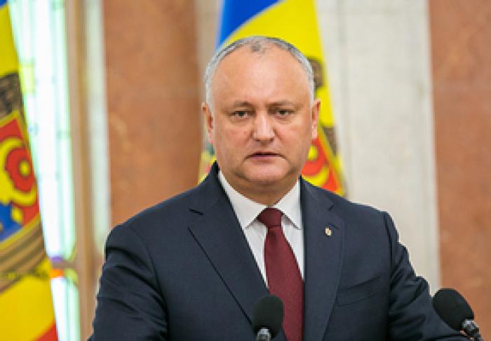 IGOR DODON CONSIDERĂ CĂ „RĂSTURNAREA REGIMULUI PLAHOTNIUC” ESTE UNA DINTRE PRINCIPALELE SALE REALIZĂRI ÎN FUNCŢIA DE PREŞEDINTE
