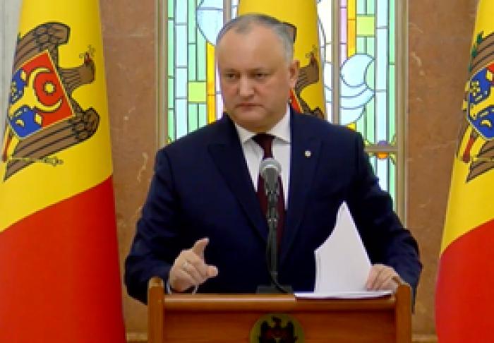 PREȘEDINTELE IGOR DODON CONSIDERĂ CĂ DECIZIA INSTANȚEI PRIVIND ELIBERAREA FOSTULUI PREMIER VLAD FILAT DIN ÎNCHISOARE ESTE ILEGALĂ
