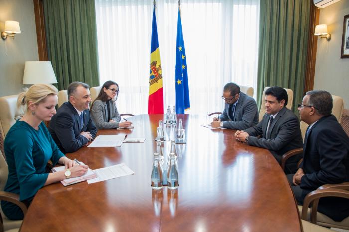 Premierul Chicu a discutat la guvern cu Hamad Rashid Al-Athba, Însărcinatul cu Afaceri a.i. al Ambasadei Statului Qatar în Republica Moldova