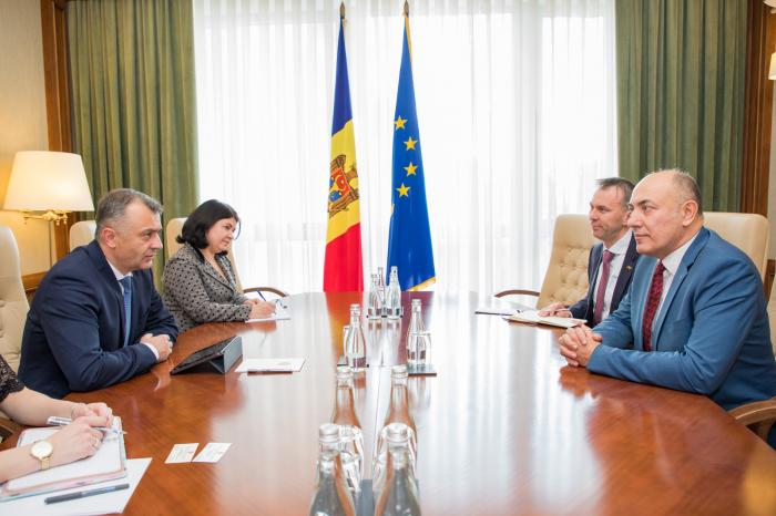 Premierul Ion Chicu a avut o întrevedere cu Ambasadorul Extraordinar și Plenipotențiar al Lituaniei în Republica Moldova, Kestutis Kudzmanas