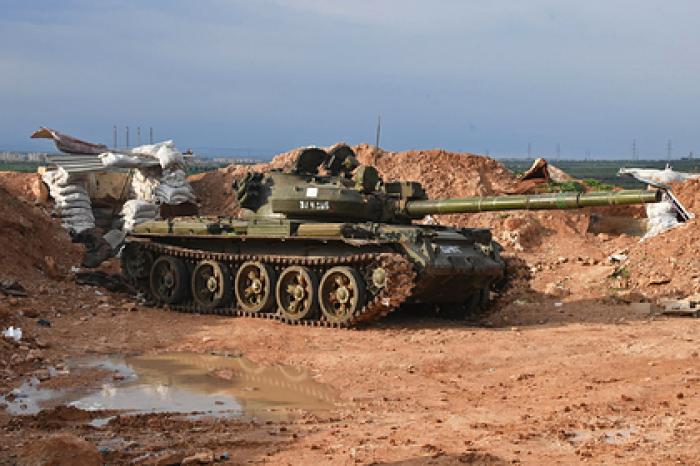 Советский Т-62 выдержал попадание противотанковой ракеты