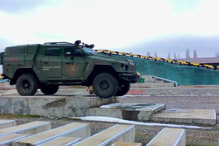 Украинский бронеавтомобиль «Новатор» рекордно быстро разогнался