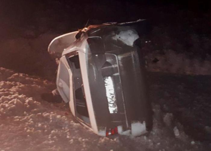 В России водитель насмерть задавил двух пешеходов и погиб