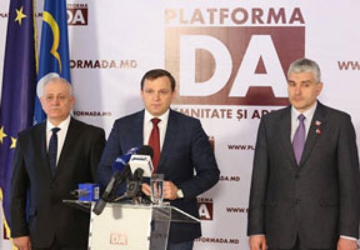 PLATFORMA DA ÎNDEAMNĂ „TOATE FORŢELE DEMOCRATICE DIN MOLDOVA SĂ ÎNAINTEZE UN CANDIDAT COMUN PENTRU ALEGERILE PREZIDENŢIALE”
