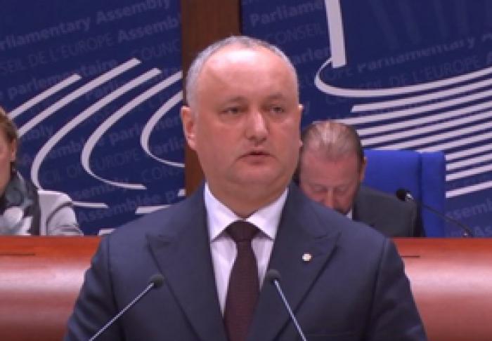 ​PREŞEDINTELE IGOR DODON A RECUNOSCUT CORUPŢIA DREPT PRINCIPALUL PERICOL PENTRU ŢARĂ