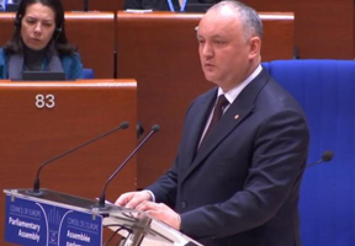 PREŞEDINTELE IGOR DODON A DECLARAT CĂ ELABORAREA STATUTULUI TRANSNISTRIEI ÎN COMPONENŢA MOLDOVEI UNITARE ESTE O SARCINĂ IMPORTANŢĂ ÎN PROCESUL DE REGLEMENTARE A CONFLICTULUI