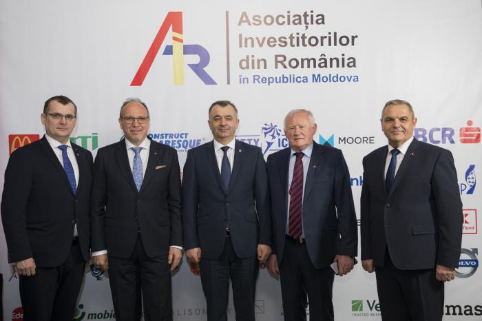 Premierul Chicu a participat la recepția oferită de Asociația Investitorilor Români