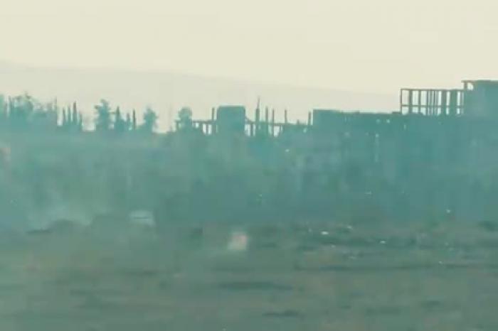 Уничтожение ракетой Т-72 попало на видео
