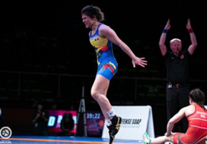 ANASTASIA NICHITA A CUCERIT TITLUL DE CAMPIOANĂ EUROPEANĂ LA LUPTE LIBERE