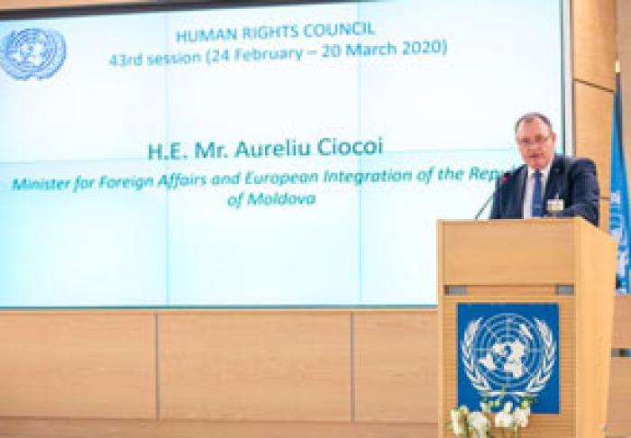MINISTRUL DE EXTERNE A DECLARAT DE LA TRIBUNA ONU CĂ SITUAŢIA DREPTURILOR OMULUI DIN TRANSNISTRIA TREBUIE MONITORIZATĂ