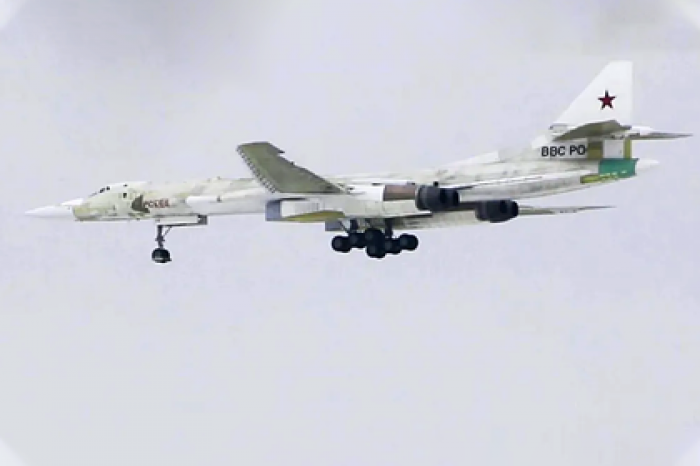 Первый полет Ту-160М показали на видео