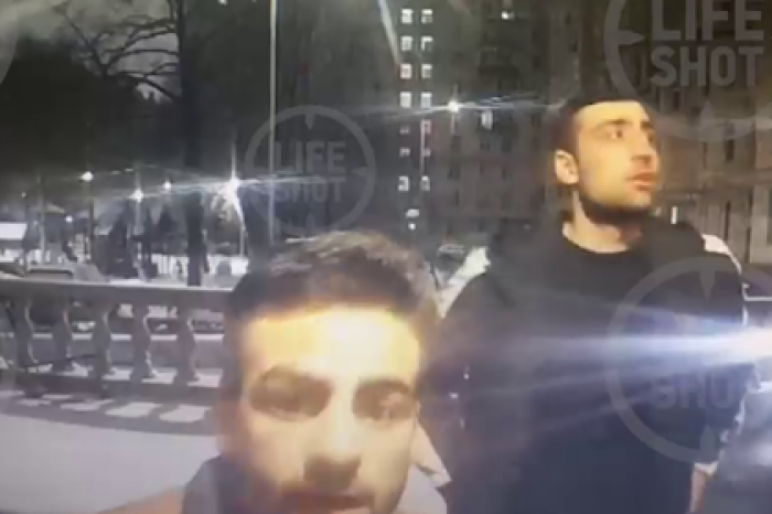 Появилось полное видео задержания подравшегося с росгвардейцем боксера
