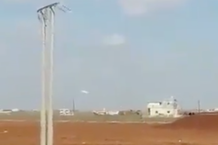 Появилось видео турецкой атаки в Идлибе