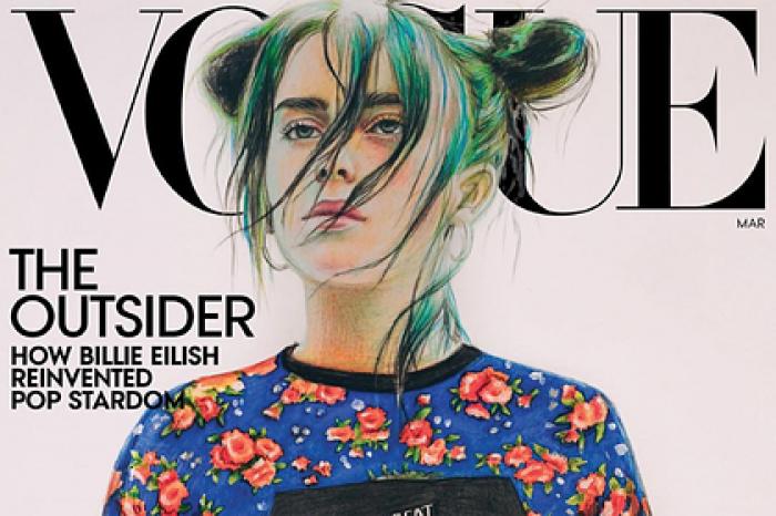 Рисунок российской девочки-подростка стал обложкой американского Vogue