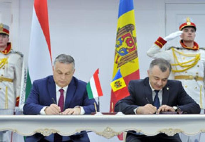MOLDOVA ŞI UNGARIA AU ÎNCHEIAT UN ACORD DE PARTENERIAT STRATEGIC