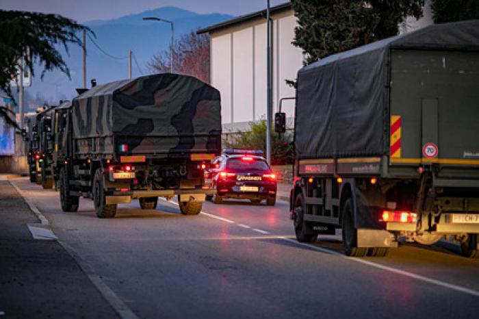 Названо место назначения российских военных специалистов в Италии