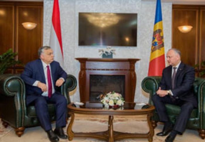 PREŞEDINTELE IGOR DODON CONSIDERĂ CĂ VIZITA PREMIERULUI UNGARIEI ÎN MOLDOVA ARE O IMPORTANŢĂ DEOSEBITĂ
