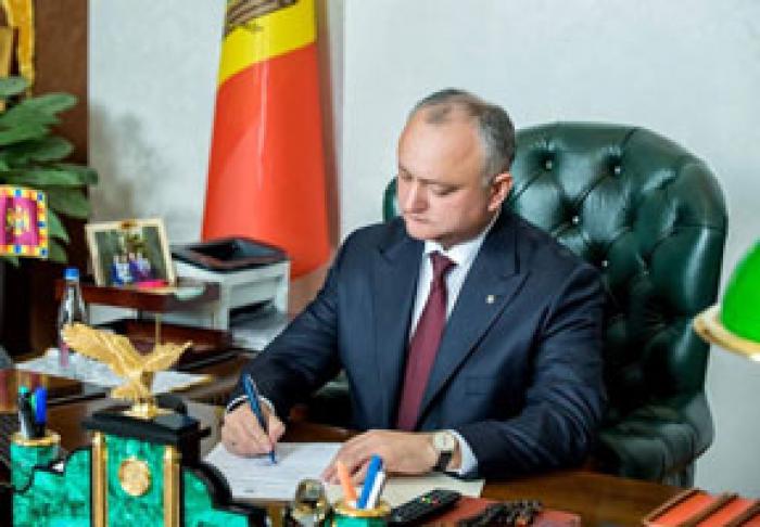 PREŞEDINTELE IGOR DODON A ANUNŢAT DESPRE REDUCEREA CHELTUIELILOR PENTRU PREŞEDINŢIE ÎN LEGĂTURĂ CU PANDEMIA DE CORONAVIRUS