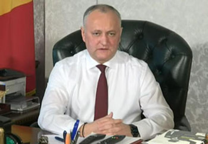 PREŞEDINTELE IGOR DODON CONSIDERĂ CĂ VÂRFUL PANDEMIEI DE CORONAVIRUS ÎN MOLDOVA VA FI LA MIJLOCUL LUNII APRILIE